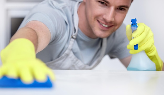 Professional cleaning team in Phnom Penh